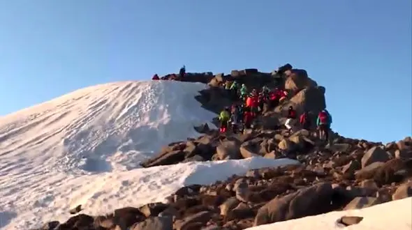 بلندترین قله رشته‌کوه الوند چیست؟ + فیلم