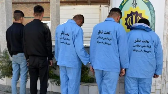 ‍ دستگیری ۵ نفر از عاملان  قدرت نمایی و عربده کشی در خرم آباد