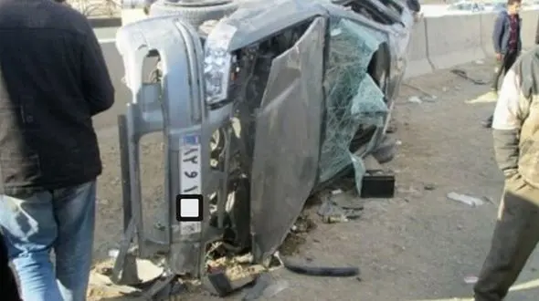 تریلی در شاهین شهر یک فاجعه مرگبار به بار آورد / اجساد قابل شناسایی نیستند+تصاویر