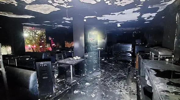 جزئیات جدید از آتش سوزی هتل رامتین تهران + فیلم و عکس