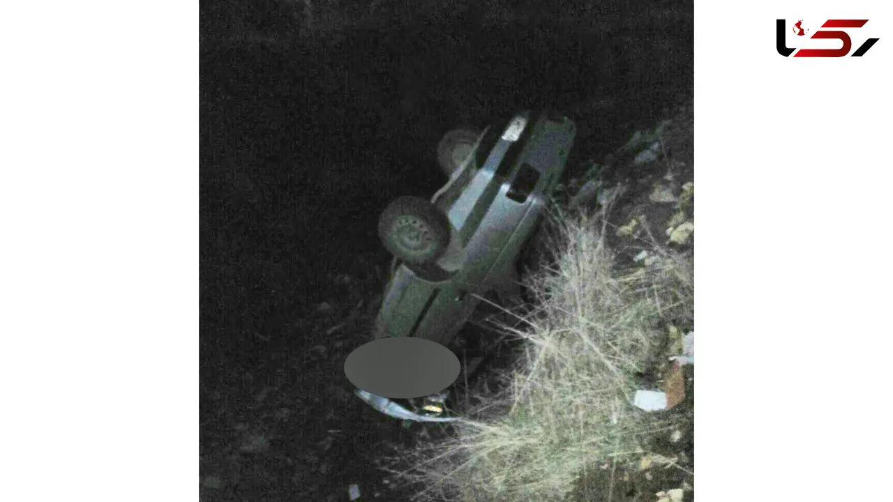 سقوط خودرو به همراه 3 خانم جوان به ته دره+ عکس