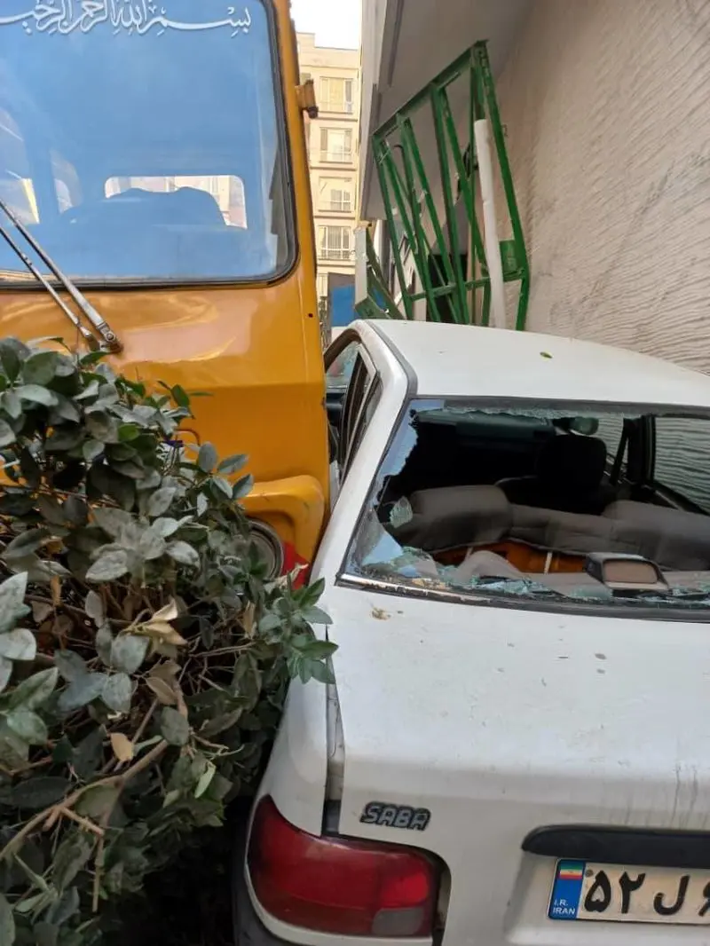 تصادف جرثقیل