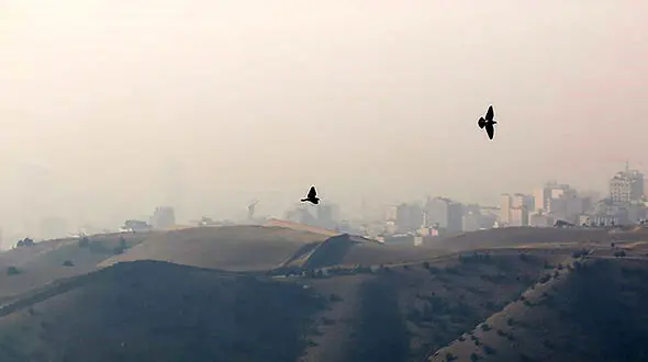 آلودگی هوا ادامه دارد/ وضعیت نارنجی است