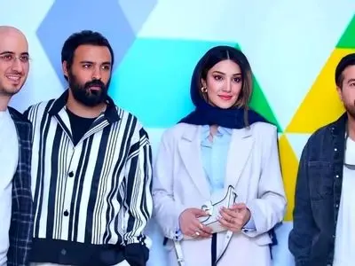 نگاهی به تیپ و استایل شیک هنرمندان در اکران سریال «ناریا»/ درخشش سامان صفاری، زهرا نادری فر 