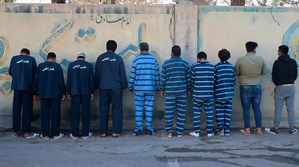  دستگیری ۹۴ نفر از اراذل و اوباش بهارستان در پاتک شبانه پلیس 