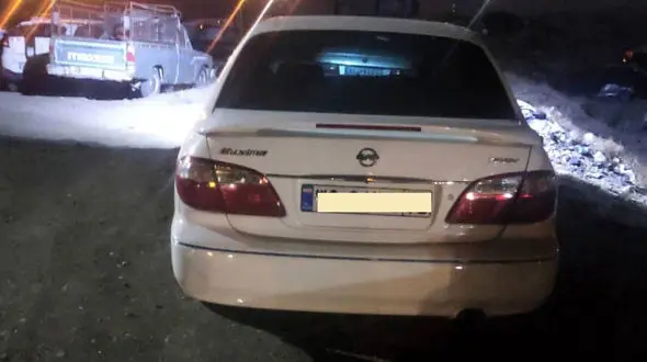 توقیف ماکسیمای متخلف با سرعت بالای 206 کیلومتر بر ساعت در کرمان