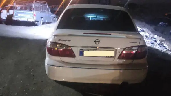 توقیف ماکسیمای متخلف با سرعت بالای 206 کیلومتر بر ساعت در کرمان