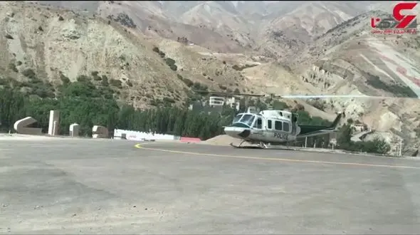 پرواز  آمبولانس هوایی برای عملیات نجات در میگون+ فیلم 
