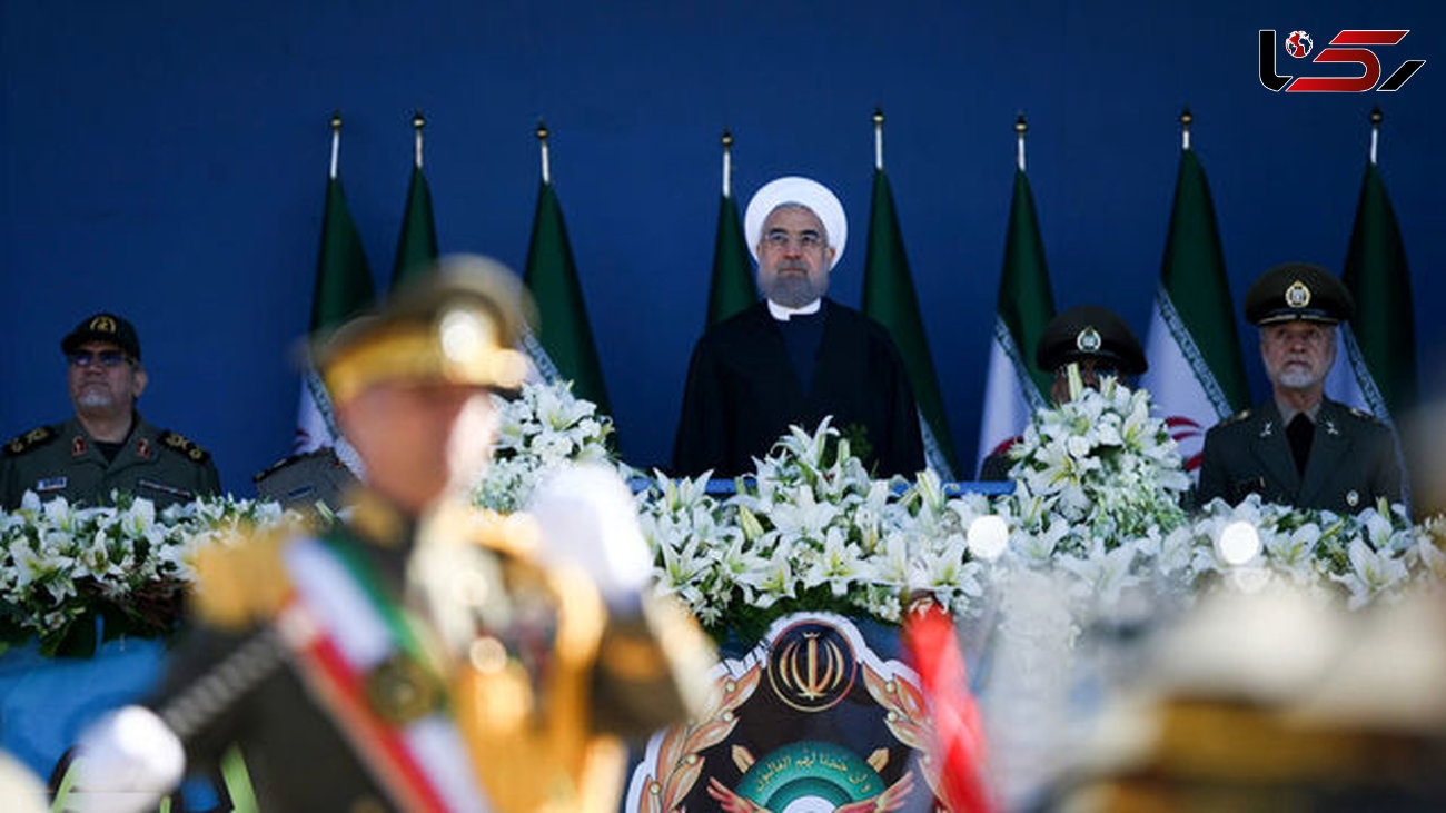 دکتر روحانی در مراسم گرامیداشت روز ارتش