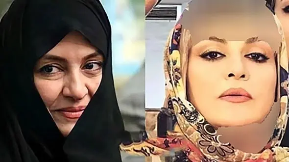 کدام خانم بازیگر با چادر شیک تر است ؟! + عکس با چادر و بدون آن !