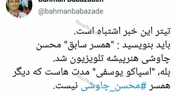 محسن چاوشی از همسرش جدا شده است؟!+عکس