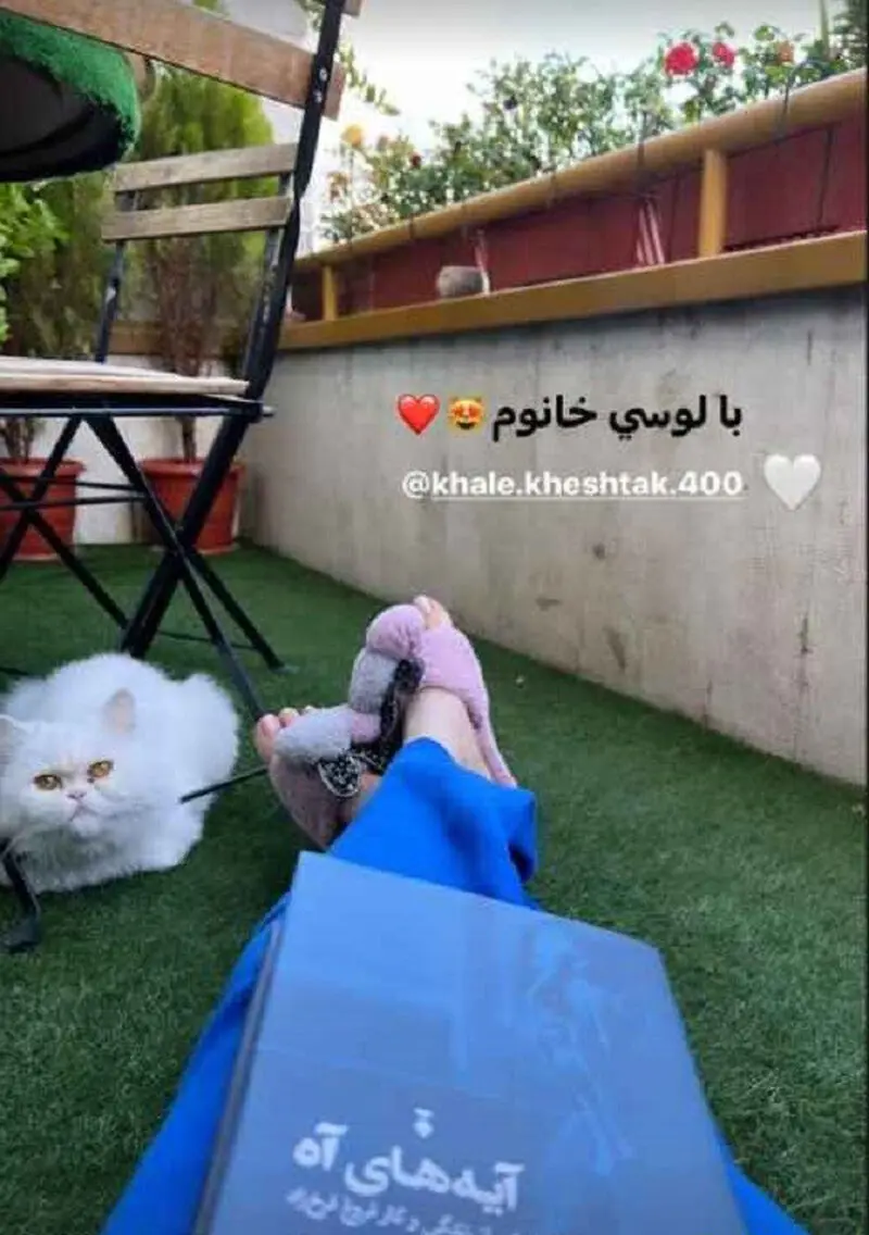 چیدمان بی‌نظیر تراس خانه سمیرا حسن‌پور