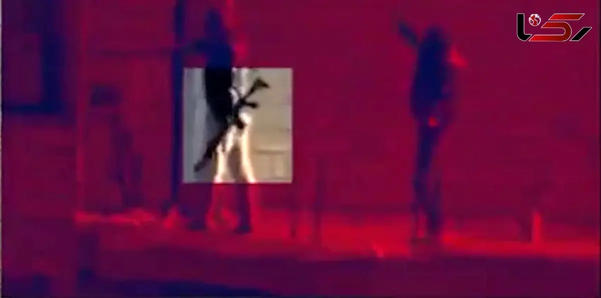 فیلم های پهپادی جدید از مردان مسلح روی خانه های نیمه ساز و خیابان های شهر / شلیک هایی که جان گرفتند