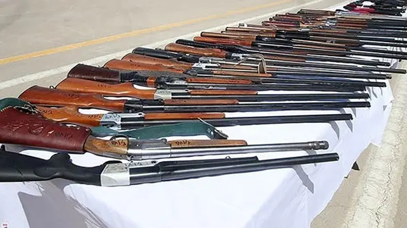 بازداشت 71 مرد با 103 اسلحه در خوزستان