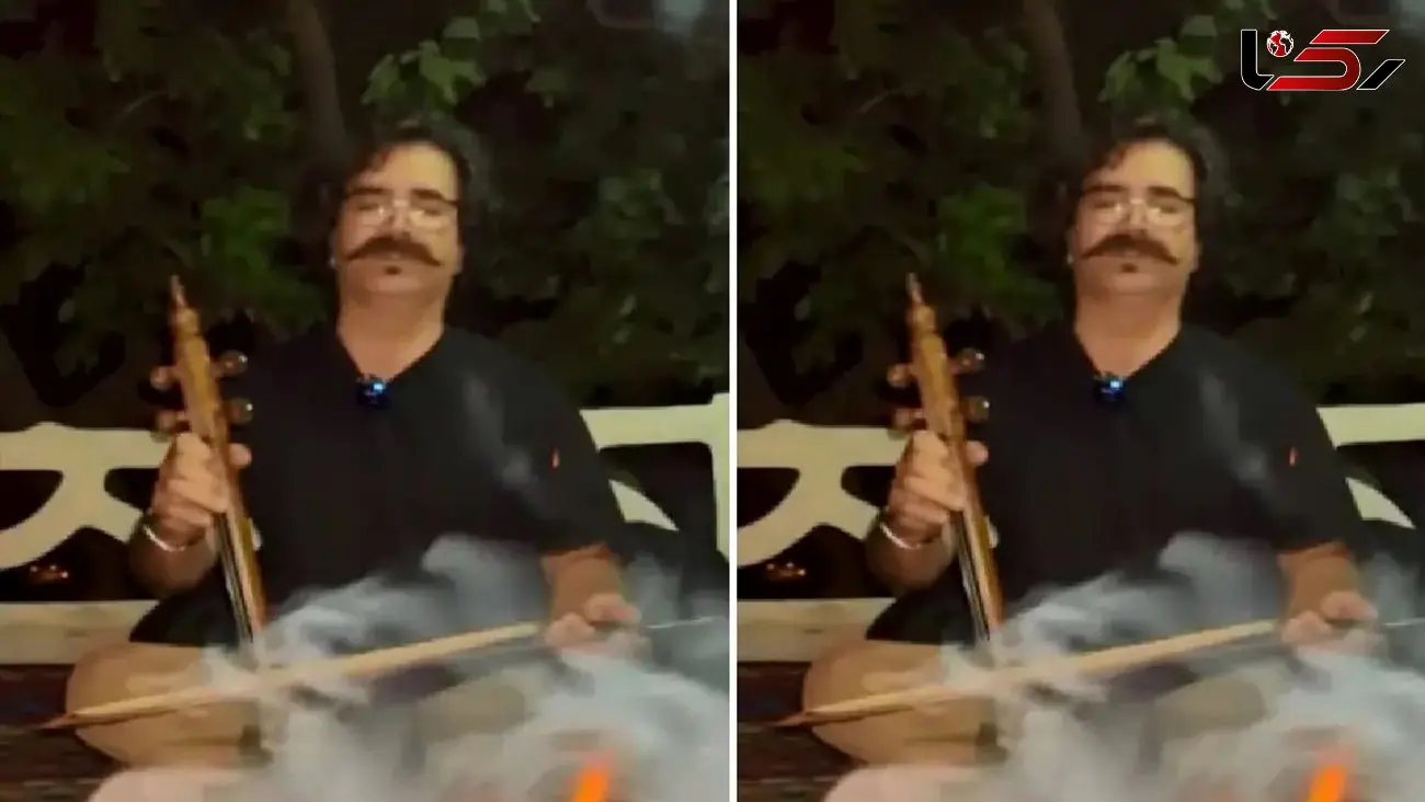 فیلم  / صدای عاشقانه و جادویی مرد سیبیلو ایرانی ها را شوکه کرد ! / خیلی زود مشهور شد !