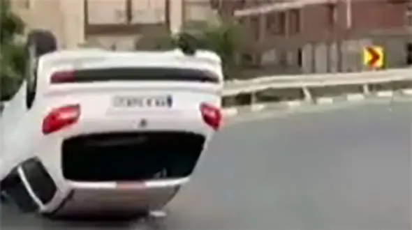 اتفاق وحشتناک در تهران بخاطر مزاحمت خیابانی  + فیلم 