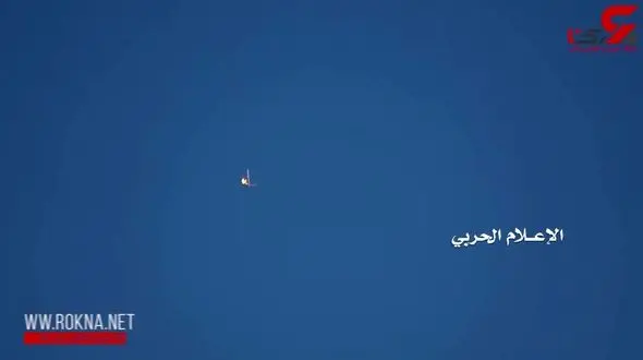 شکار پهباد سعودی توسط انصارالله یمن+فیلم