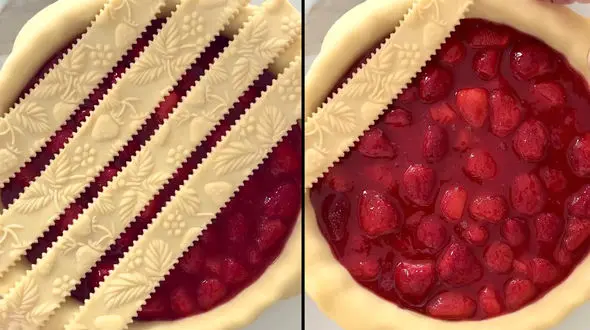 ببینید / آموزش تزئین شیرینی تارت + فیلم