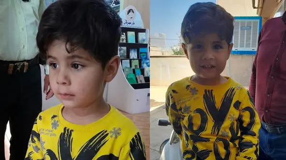 این پسربچه 3 ساله را می شناسید؟ / در ایوان پیدا شده است + عکس