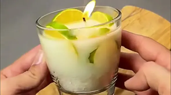 آموزش درست کردن شمع معطر با کمترین هزینه در خانه + فیلم