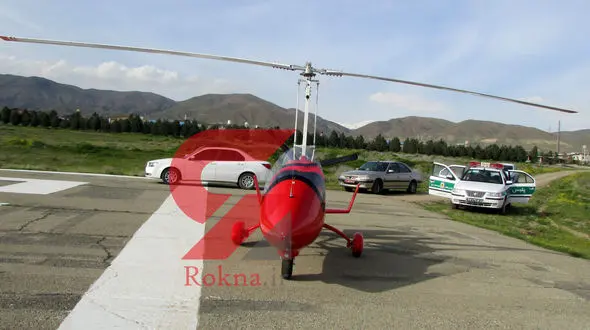 اولین عکس از  جسد پسرجوان که با این هلی کوپتر سرش قطع شد/ خلبان سکوت کرد 