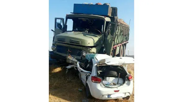 عکس تصادف مرگبار در خوزستان