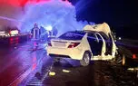 مرگ تلخ 3 نفر در تصادف شاخ به شاخ سمند با دنا در هرمزگان + عکس