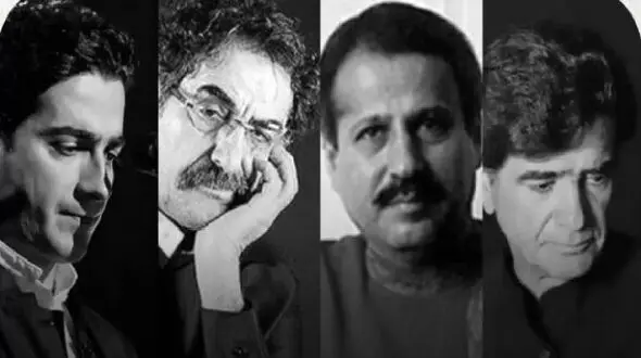 آواز اصیل؛ بزرگ مردها شجریان ها، ناظری و پایور کورس گذاشتن آهنگ با من صنما رو میخونن