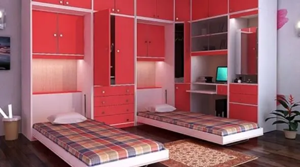 ترفند هایی برای بزرگ تر نشان دادن اتاق خواب +تصاویر