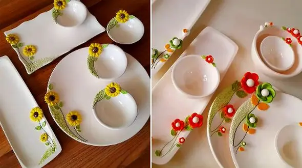 مدل‌ های شیک ظروف سفالی فانتزی دست ساز برای دکوراسیونی متفاوت