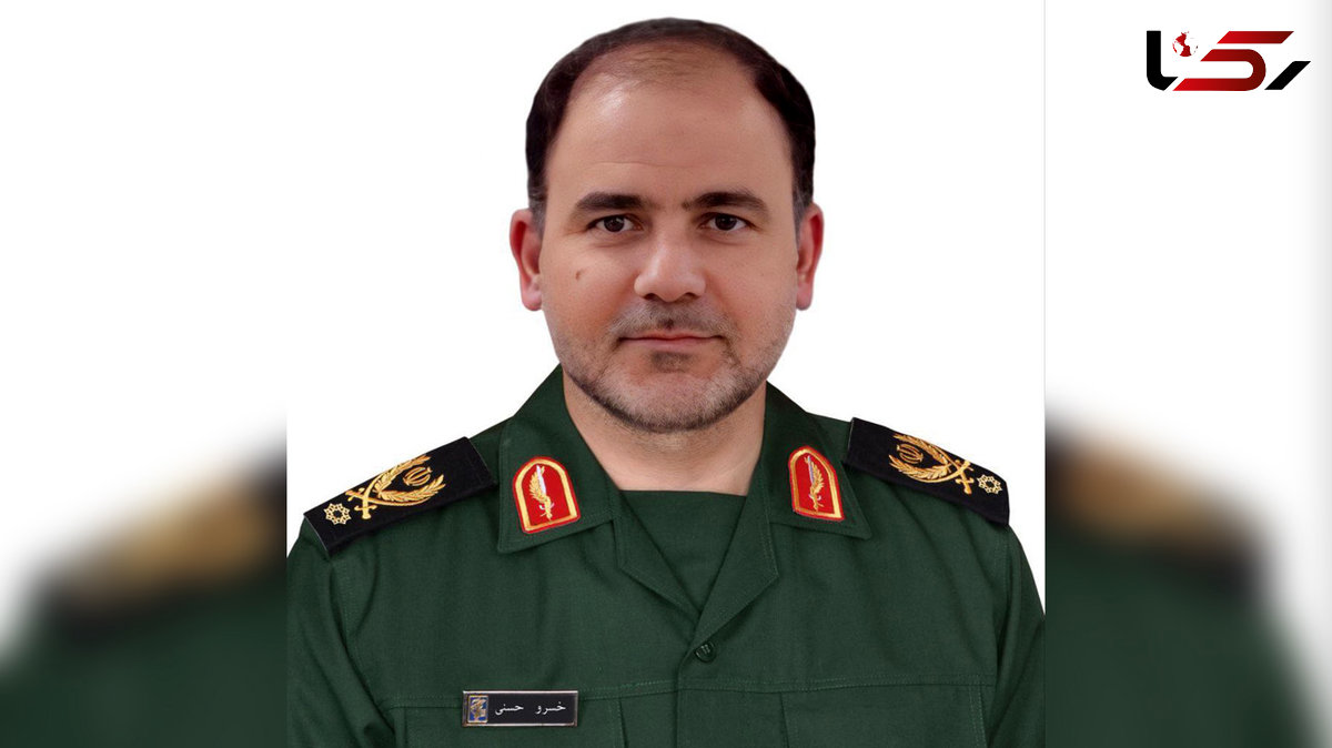 اولین عکس سردار خسرو حسنی / او در کنار شهید حاجی زاده به شهادت رسید