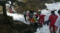 نجات یک کوهنورد رشتی در ارتفاعات ماسوله