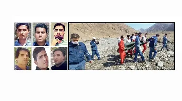 آخرین مأموریت 6 سیم‌بان فداکار کرمان + عکس