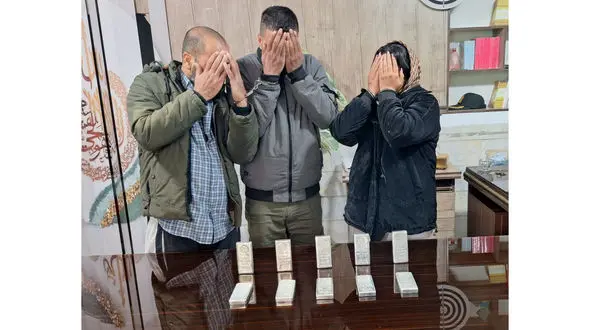 انهدام باند سرقت شمش نقره در ورامین / دستگیری ۳ متهم و کشف ۱۰ کیلوگرم اموال مسروقه