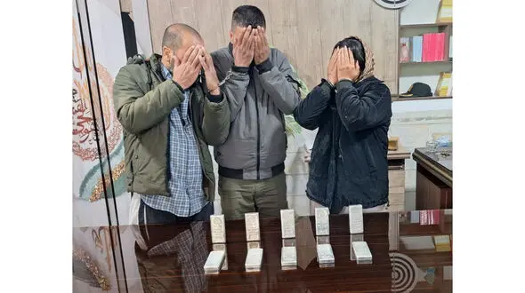 انهدام باند سرقت شمش نقره در ورامین / دستگیری ۳ متهم و کشف ۱۰ کیلوگرم اموال مسروقه