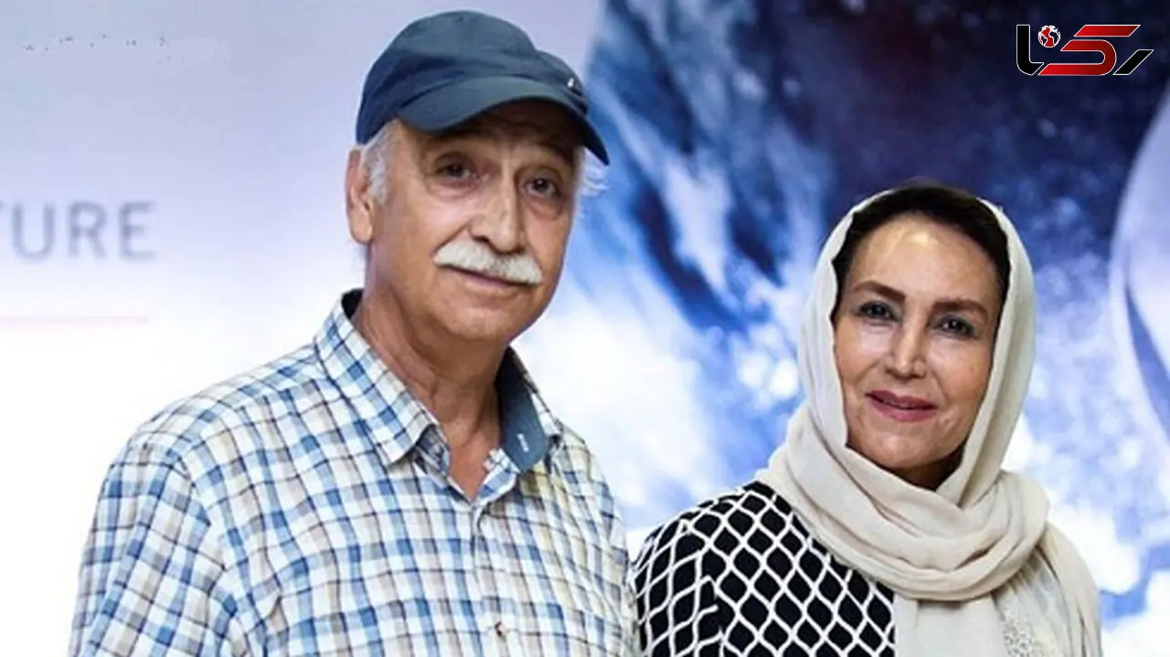 زیباترین دختر ایرانی در آغوش عاشقانه محمود پاک نیت ! + عکس جوانی جذاب آقای بازیگر