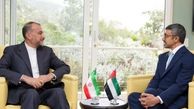دیدار وزرای خارجه ایران و امارات در حاشیه نشست بریکس