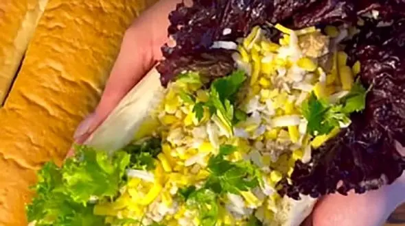 آموزش یک ساندویچ خاص، خوشگل و خوشمزه که دلت برا قیافه قشنگش ضعف میره