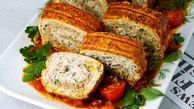 طرز تهیه رولت مرغ + فیلم