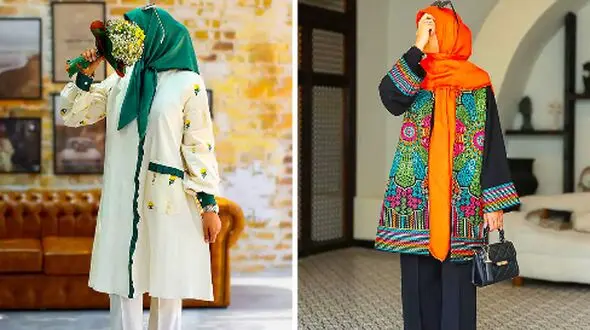 بهترین مدل‌ های مانتو نخی برای روزهای گرم تابستان