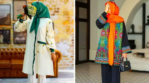 بهترین مدل‌ های مانتو نخی برای روزهای گرم تابستان