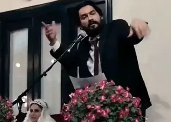 فیلم/ غوغای خوانندگی و هنرنمایی حامد بهداد در شب عروسیش/ آقای بازیگر این استعدادشو رو نکرده بود/ شادوماد ما خیلی تکه، عروس یه گوله نمکه ...