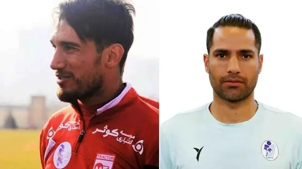 حمله بازیکن تراکتور با چاقو به بازیکن پیکان در هتل المپیک + عکس 