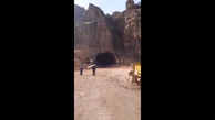 فیلم عجیب ترین ریزش تونل در ایران !