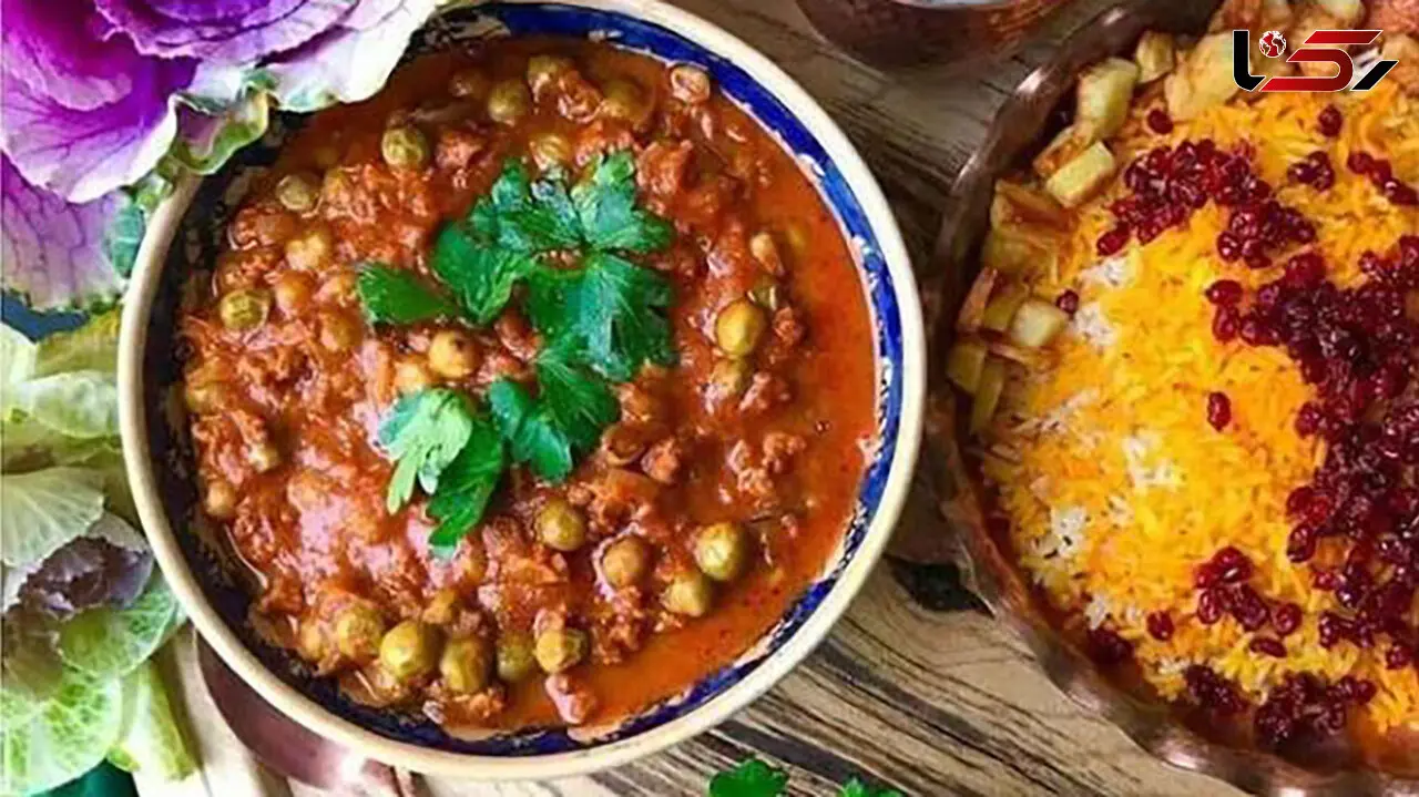 طرز تهیه خورشت نخود فرنگی با گوشت و بدون گوشت + فوت‌ و فن خوشمزه شدن