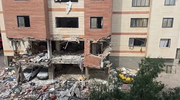 جزئیات انفجار مهیب در مجتمع مسکونی پردیسان قم + ویدئو حادثه