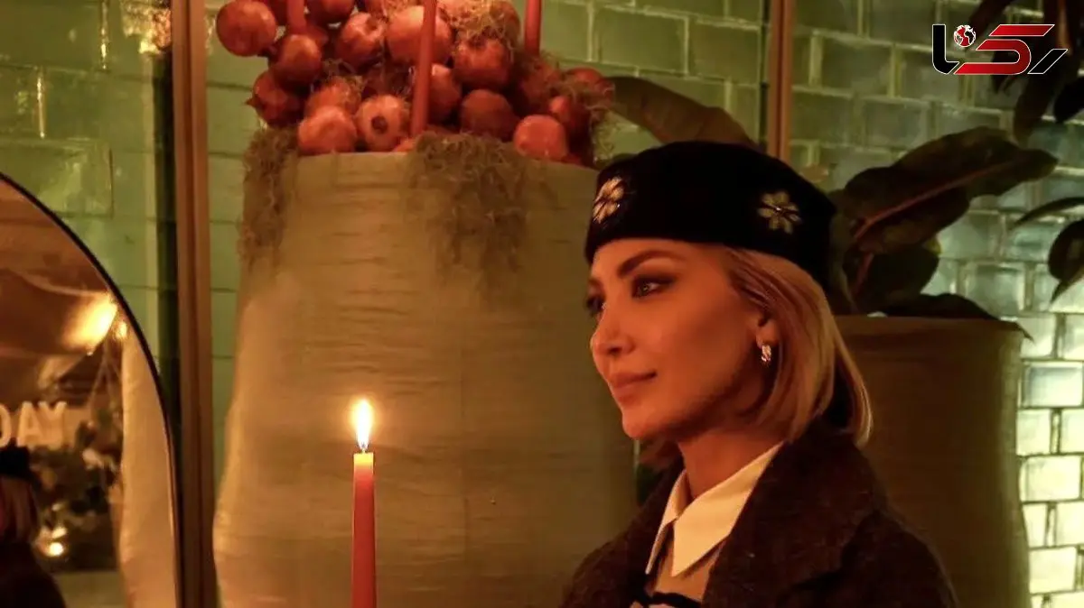 عکس ها / بار هم درخشش سلیقه مینا مختاری در شب یلدای  کافه شوهرش بهرام رادان ! / توی سلیقه صد هیچ از سلبریتی ها جلو زده ...