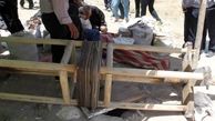 یک کشته و 2 مصدوم  بر اثر ریزش چاه در تبریز + عکس 