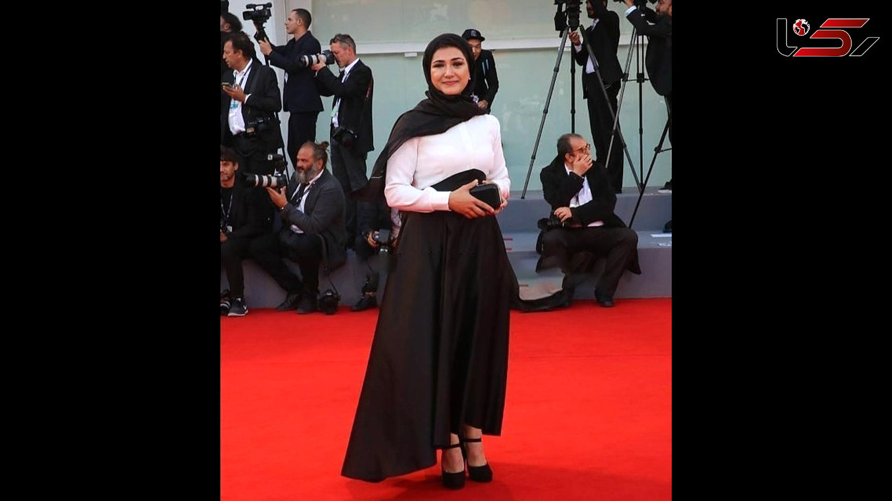 حجاب متفاوت باران کوثری در جشنواره ونیز