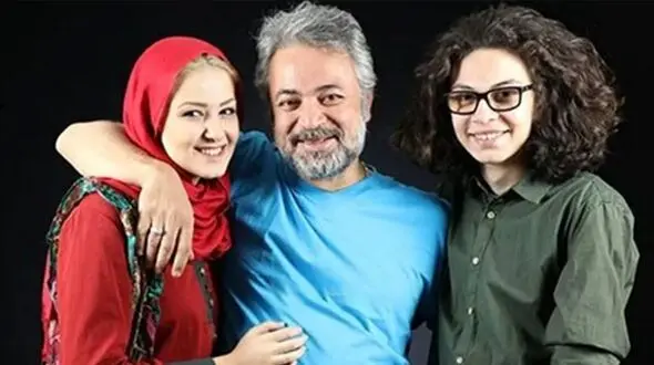 عکس /  زنده یاد حسن جوهرچی و همسرش در جشن تولد / شادی همسرش را ببینید  / سال 1376